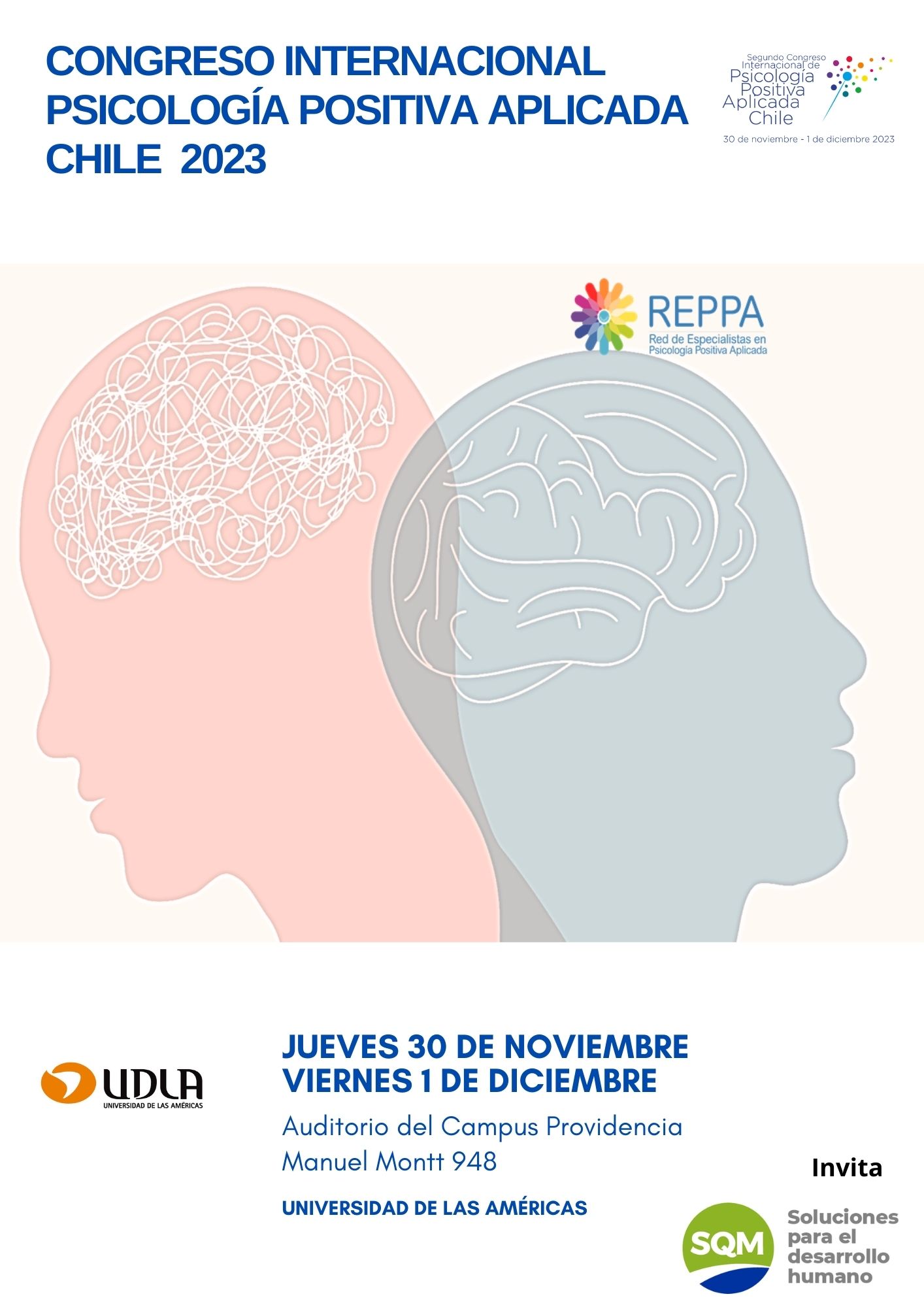 Programa del Congreso Internacional de Psicología Positiva Aplicada 2023